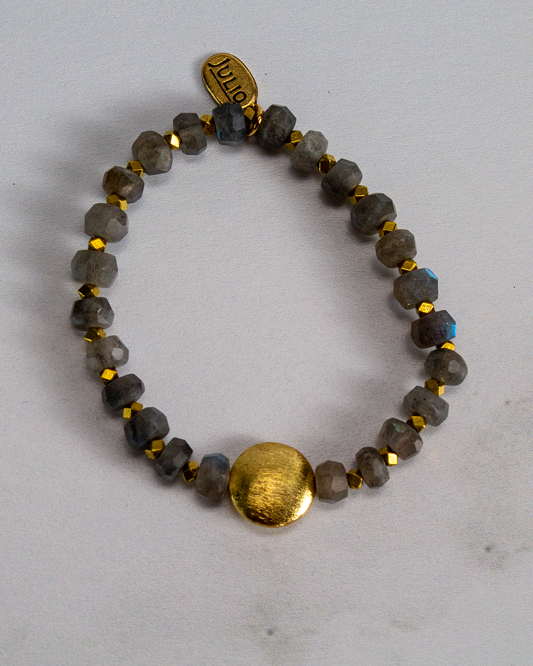 Julio Designs Sunlit Gemstone Rondelle Bracelet