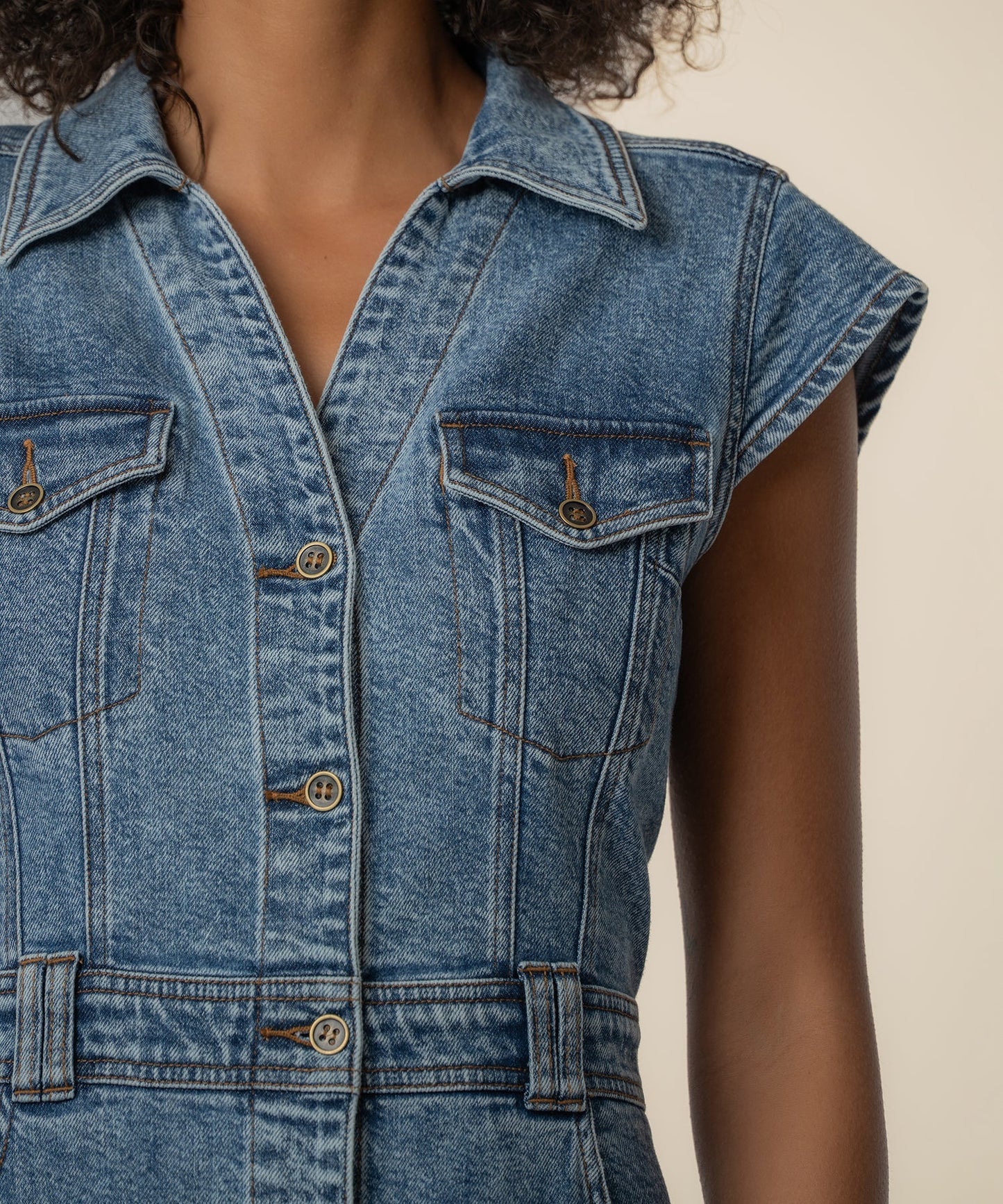 Kut Ruth Denim Dress KD118001