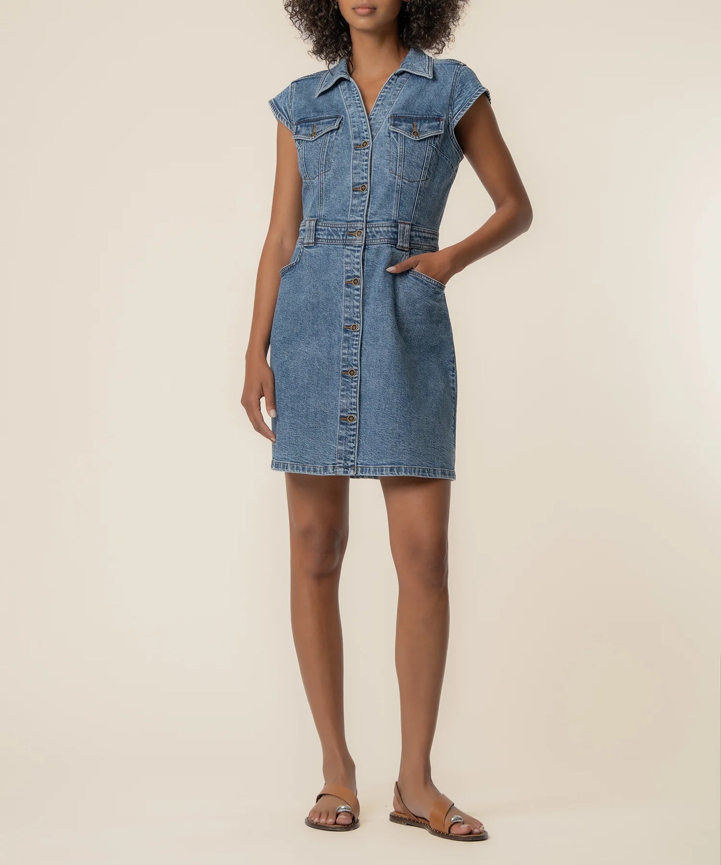 Kut Ruth Denim Dress KD118001