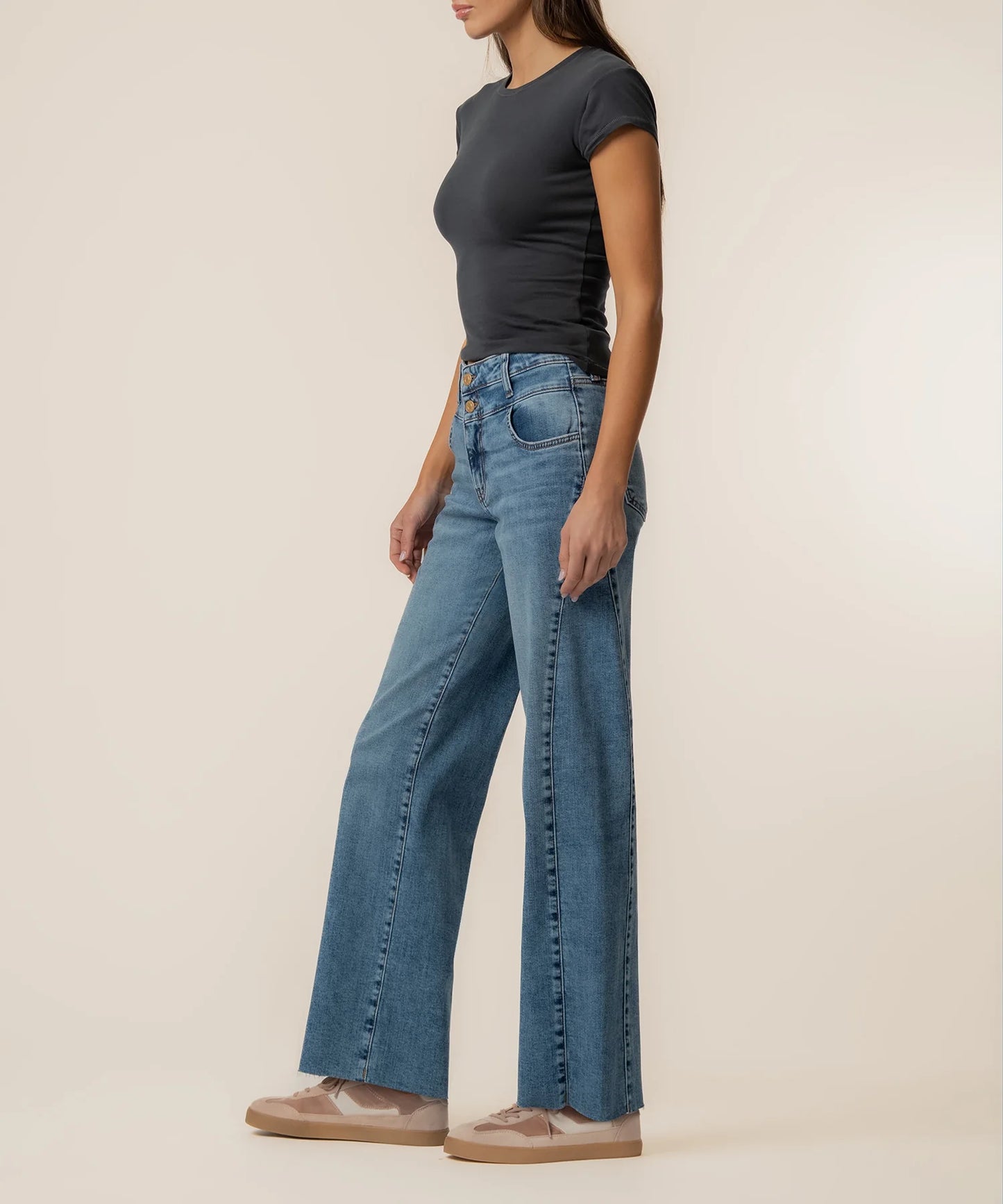 Kut Charlotte High Rise Wide KG2442MA1L