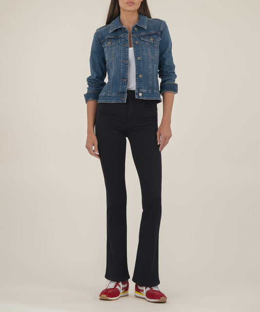 Kut Julia Crop Denim Jacket KJ1891MA6