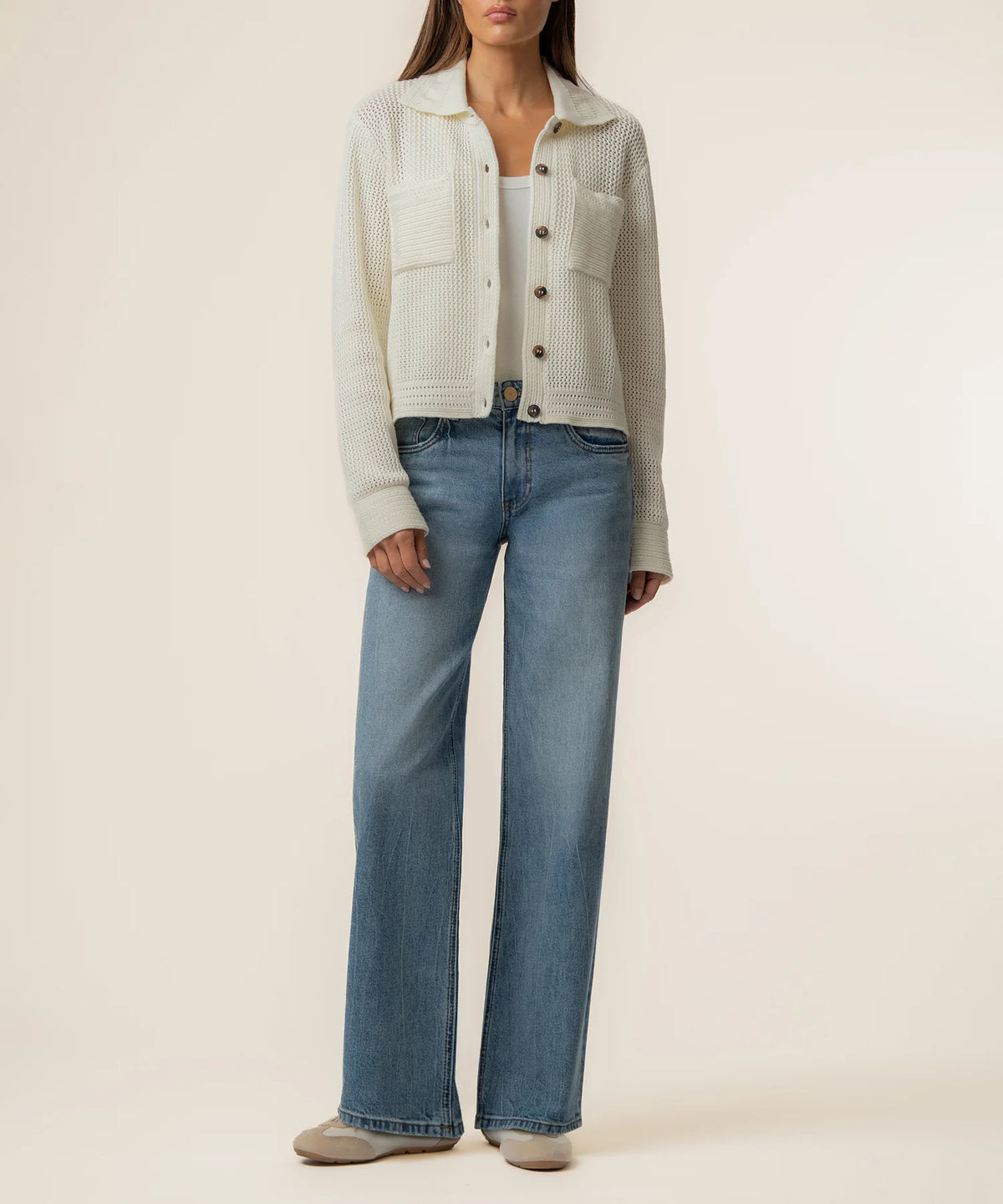 Kut Elena Button Front Sweater KJ67601