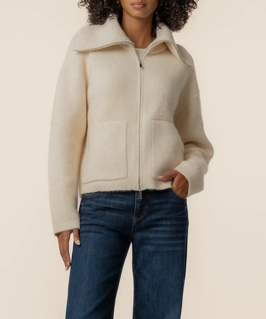 Kut Rue Zip Up Sweater KJ67801