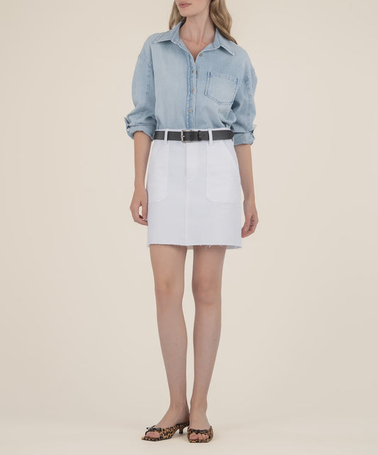 Kut  Bristol Denim Skirt KK23603
