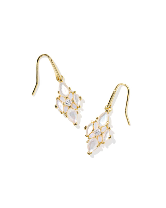 KENDRA SCOTT ABBIE CRYSTAL DROP EARRINGS