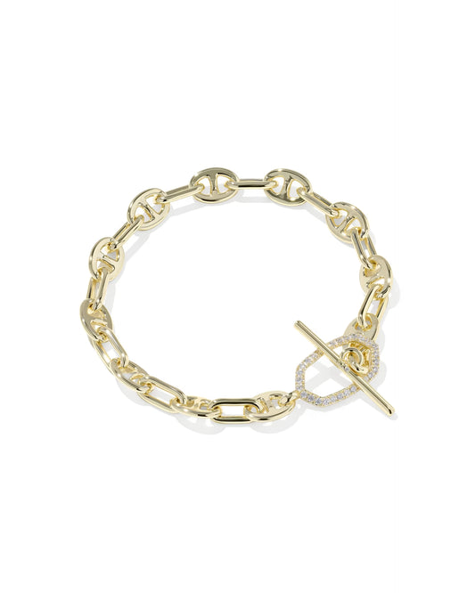 KENDRA SCOTT ELISA TOGGLE LINK AND CHAIN BRACELET
