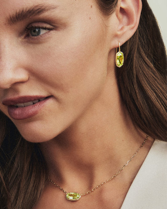 KENDRA SCOTT ELISA LUXE SHORT PENDANT NECKLACE