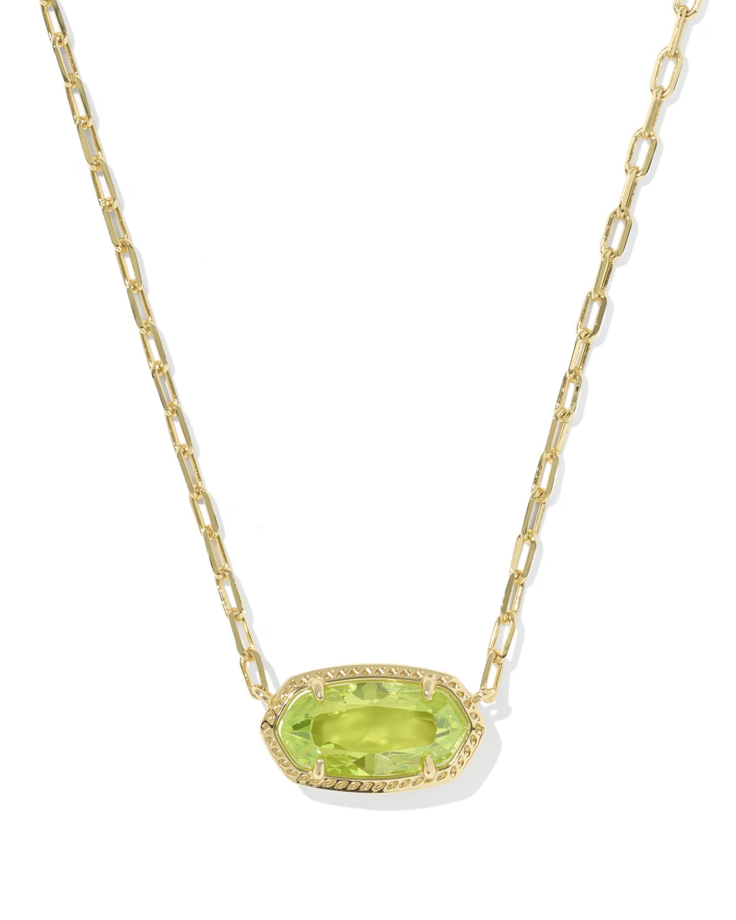 KENDRA SCOTT ELISA LUXE SHORT PENDANT NECKLACE