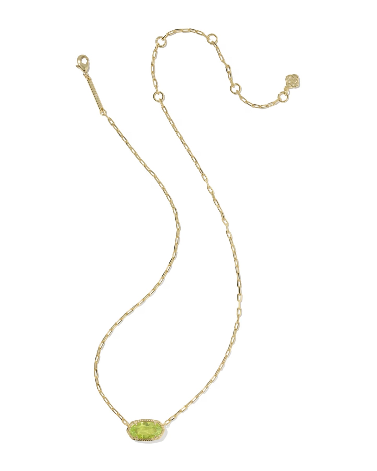 KENDRA SCOTT ELISA LUXE SHORT PENDANT NECKLACE