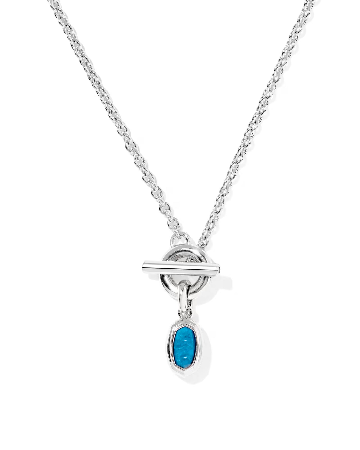 KENDRA SCOTT MINI ELISA TOGGLE SHORT PENDANT NECKLACE