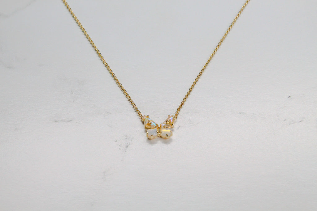 KENDRA SCOTT BIANCA BUTTERFLY SHORT PENDANT NECKLACE