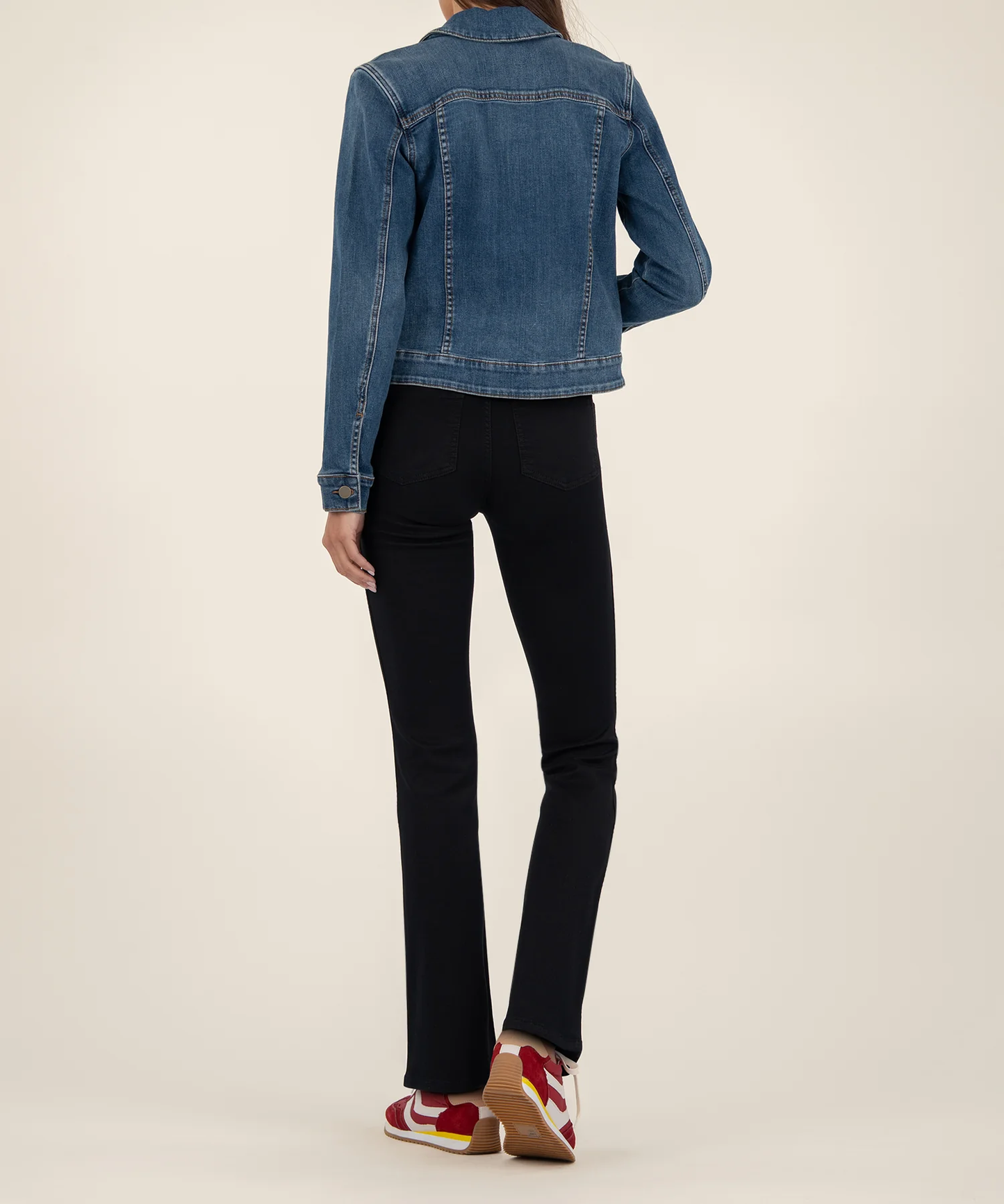 Kut Julia Crop Denim Jacket KJ1891MA6