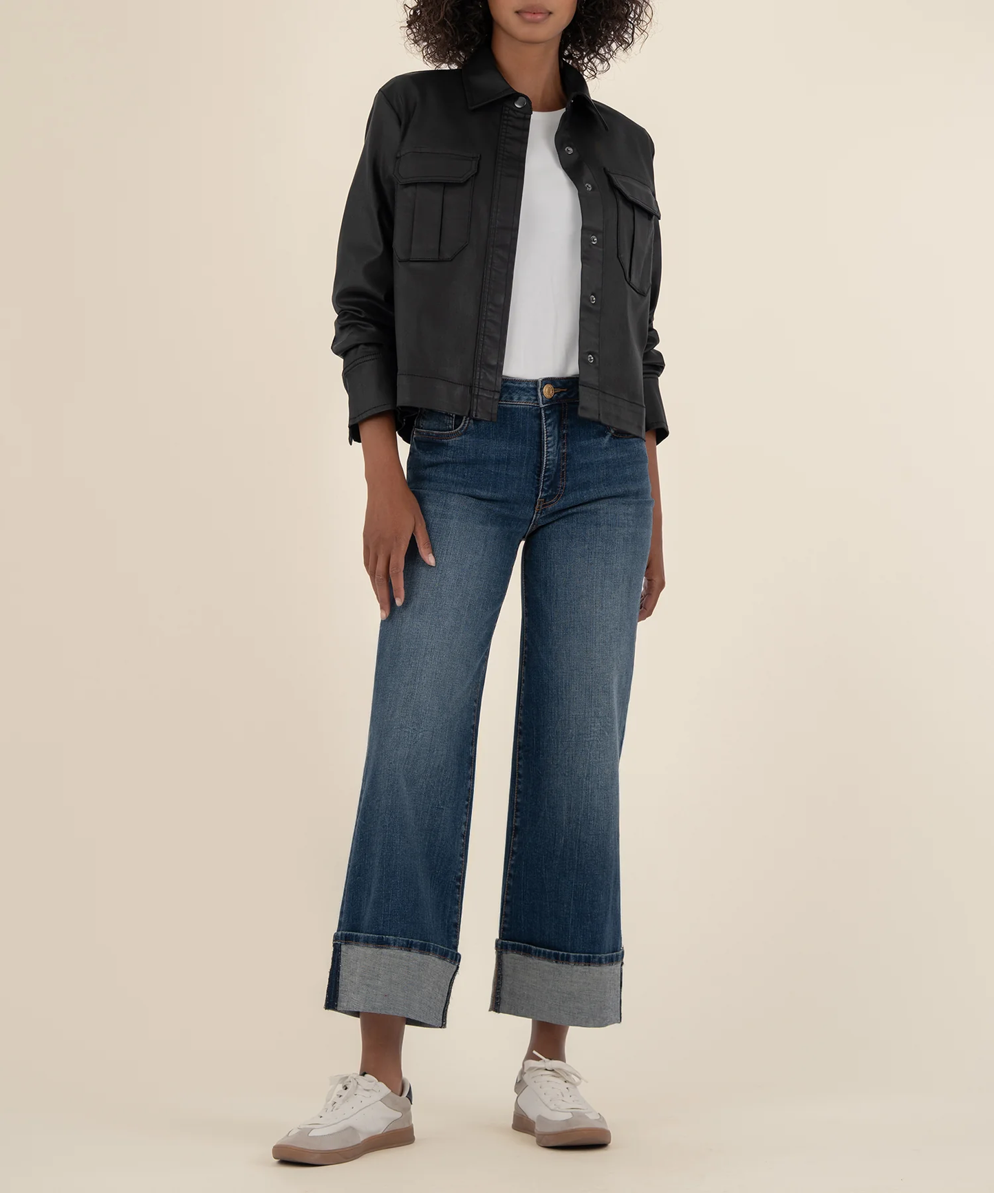 Kut Remy Jacket W/ Patch Pocket KJ61102