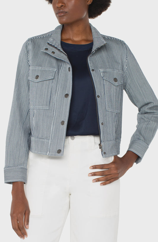Liverpool Utility Crop Jacket LM1B94ST9