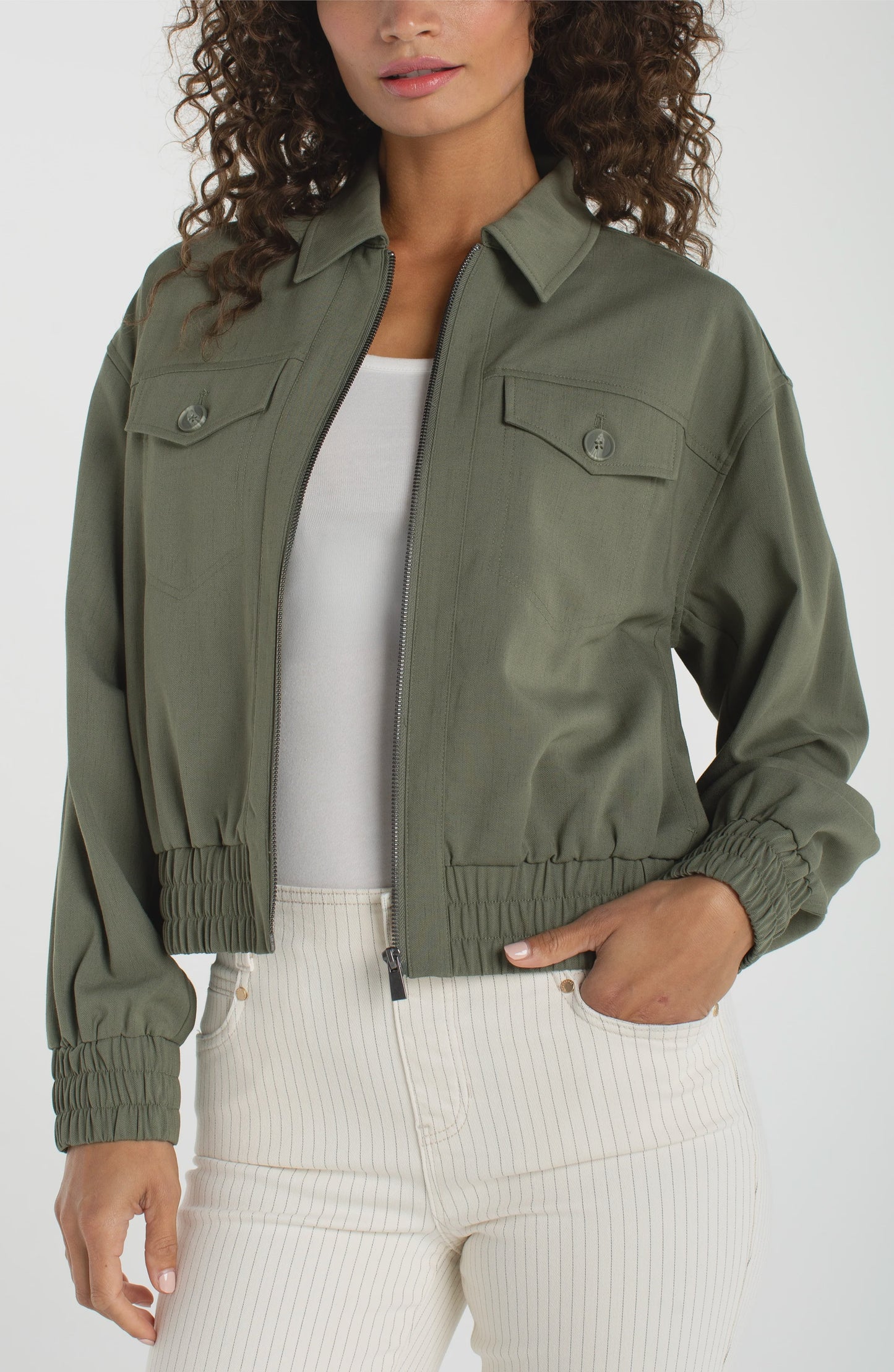 Liverpool Zip Front Jacket  LM1C80TS39