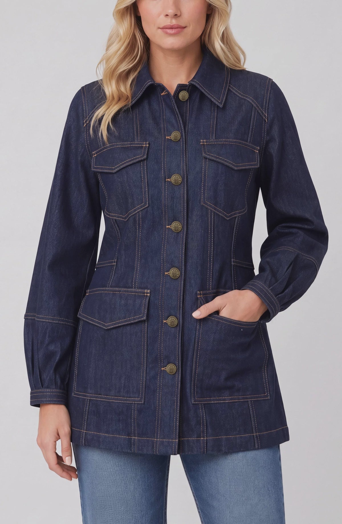 Liverpool Denim Jacket LM1D62CH4