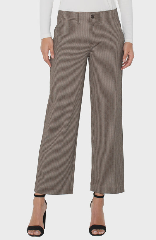 Liverpool Wide Leg Crop Pant LM4661TL43
