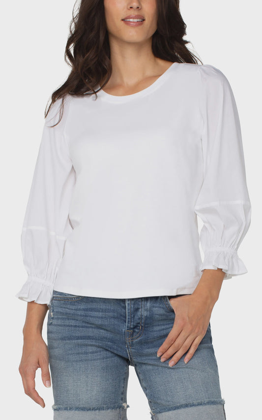 Liverpool 3/4 Sleeve Blouse LM8H44K99