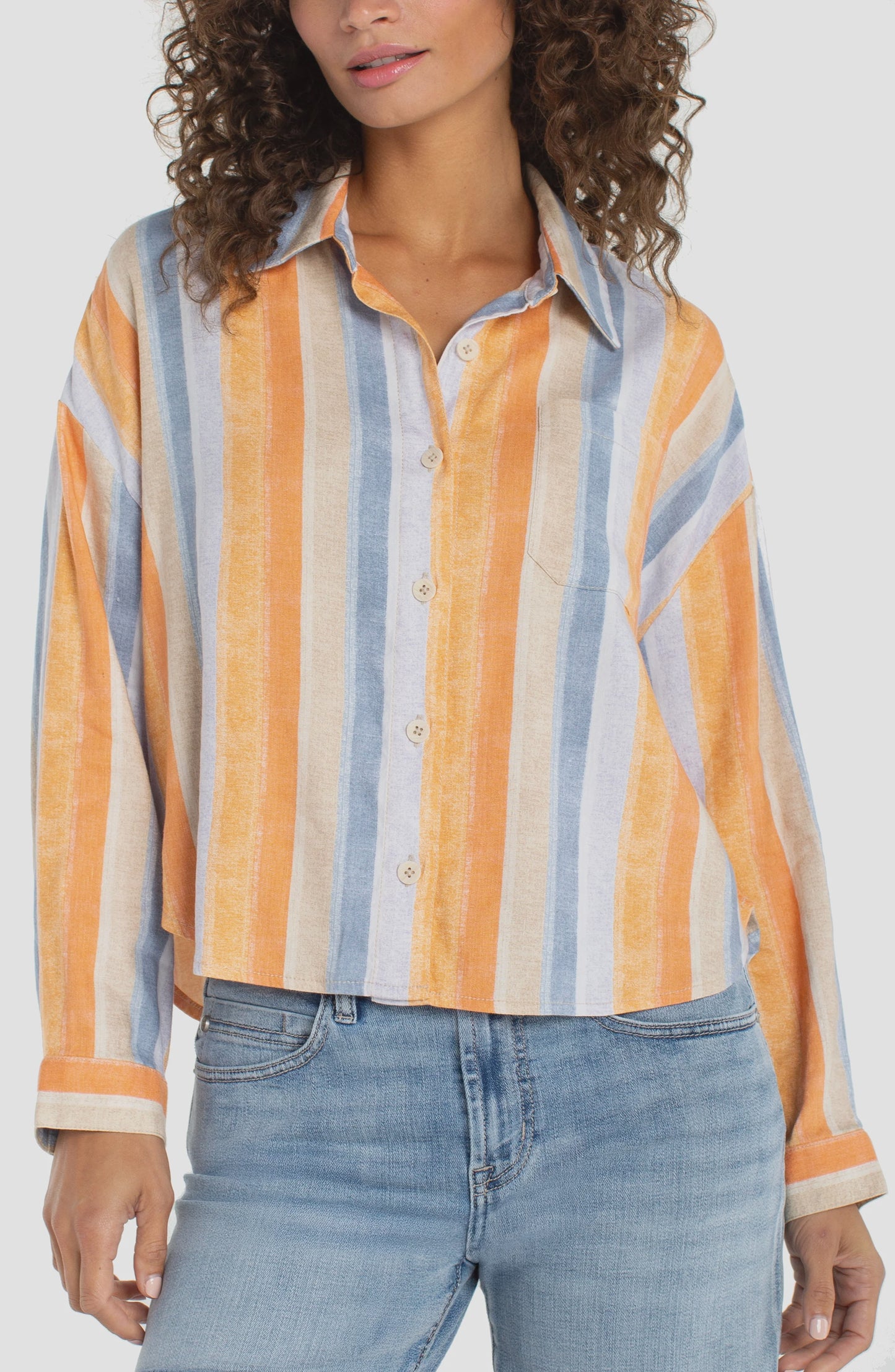 Liverpool Lond Slv Relaxed Blouse LM8K43MLP30