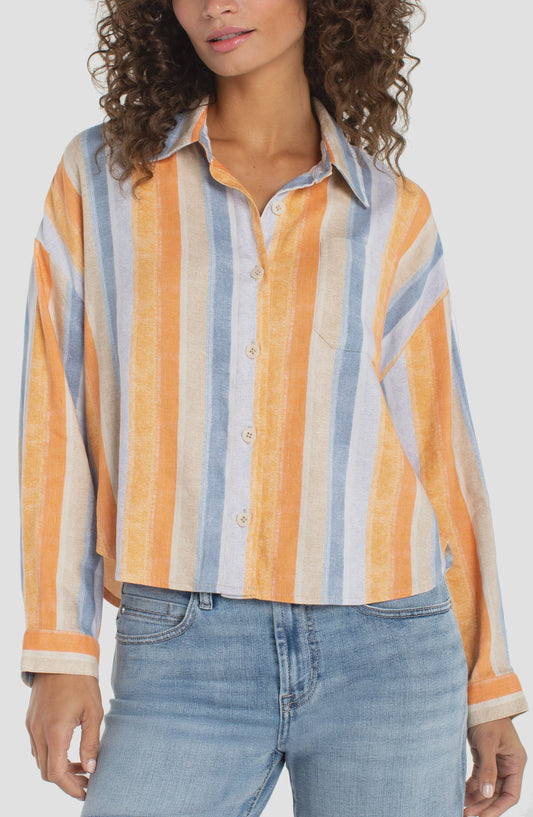 Liverpool Lond Slv Relaxed Blouse LM8K43MLP30