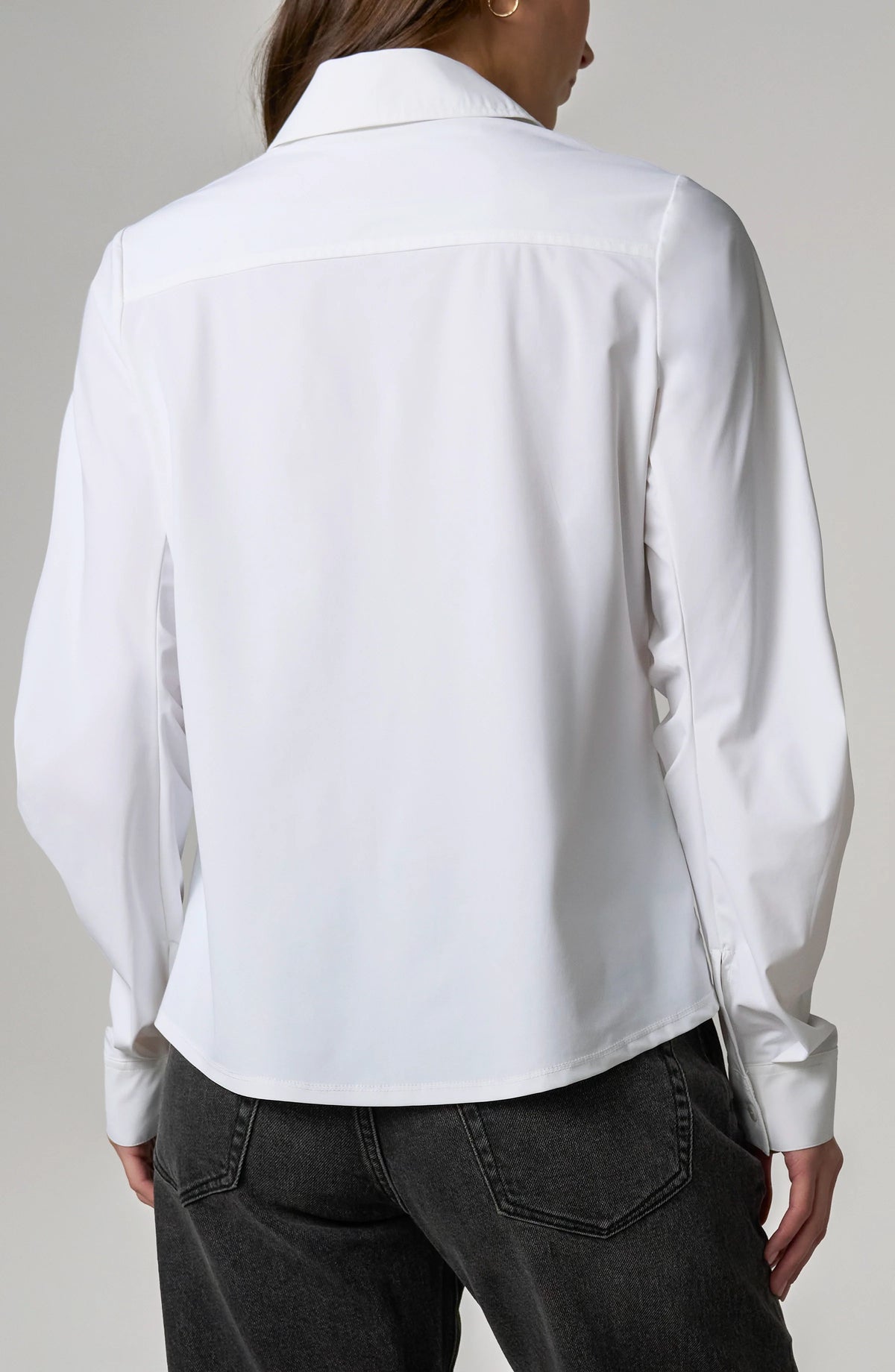 Liverpool Long Slv Button Front Blouse LM8L30ETK