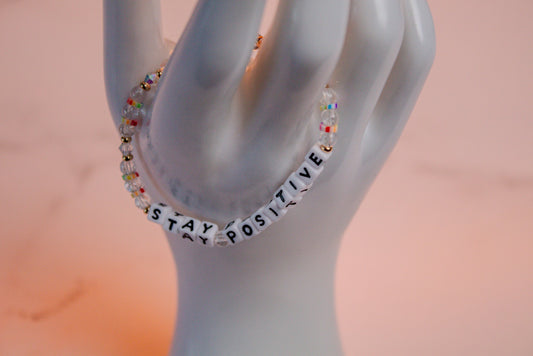 Stay Positive Bracelet | Little Words Project