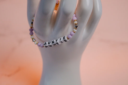 Auntie Bracelet | Little Words Project