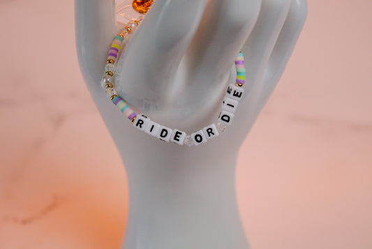 Ride or Die Bracelet | Little Words Project