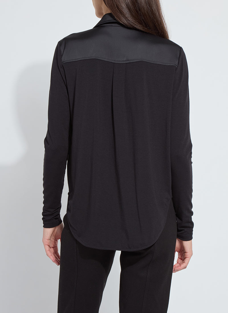Lysse Pietra Shirt Collar Top 23-3672-M4