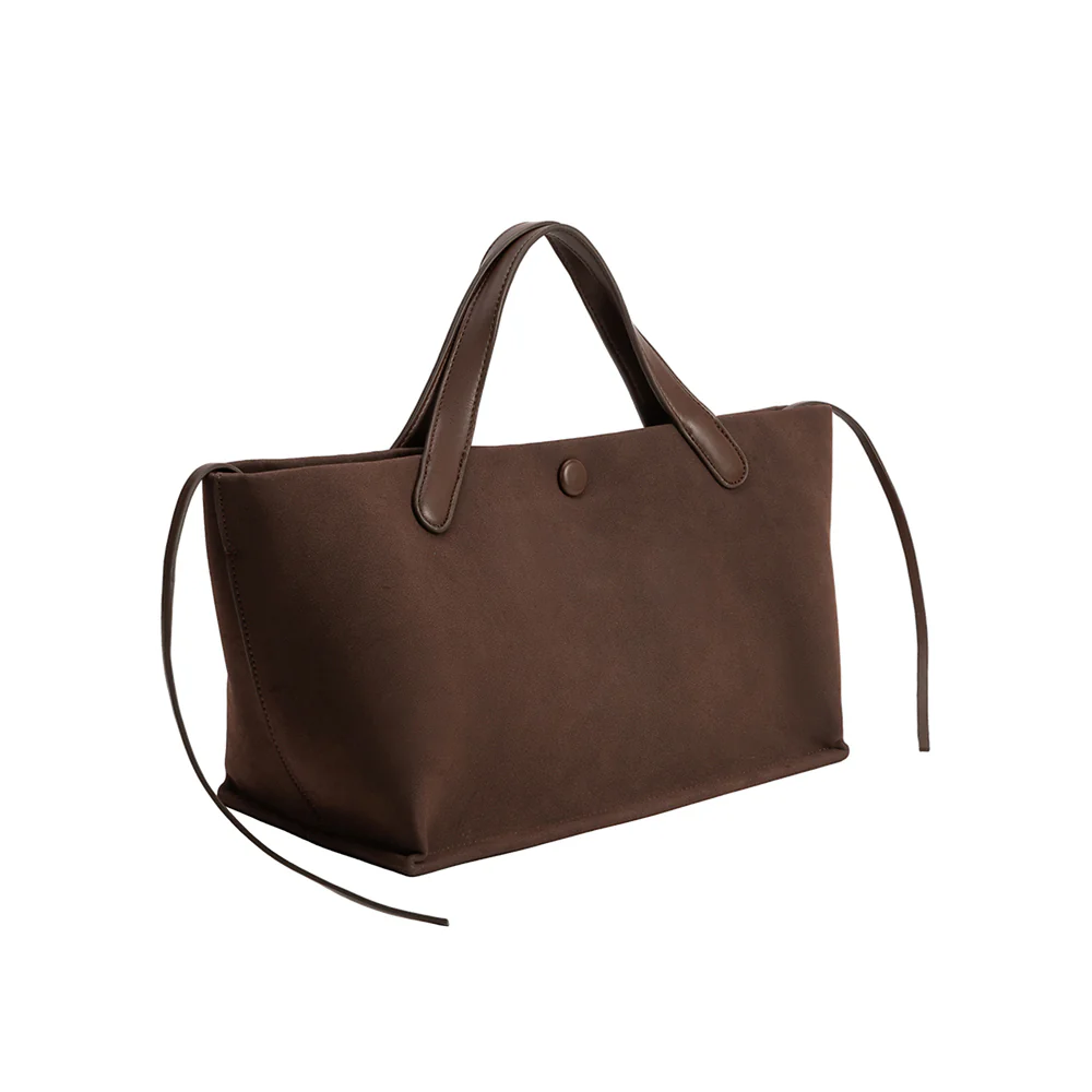 Melie Bianco Jill Suede Tote 8101470671