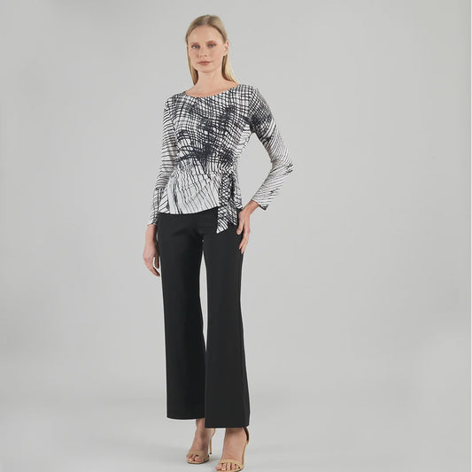 Clara Sunwoo Geo Web Line Top T12P23