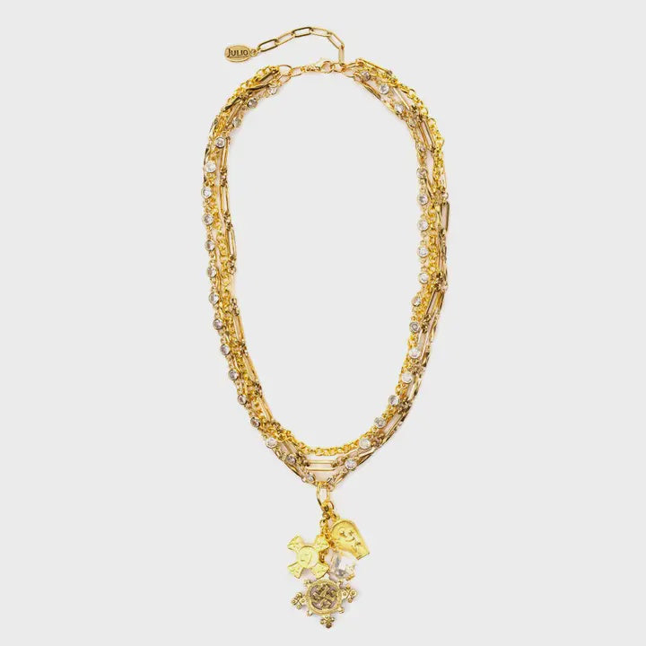 Julio Designs Geronimo Multi Chain Necklace