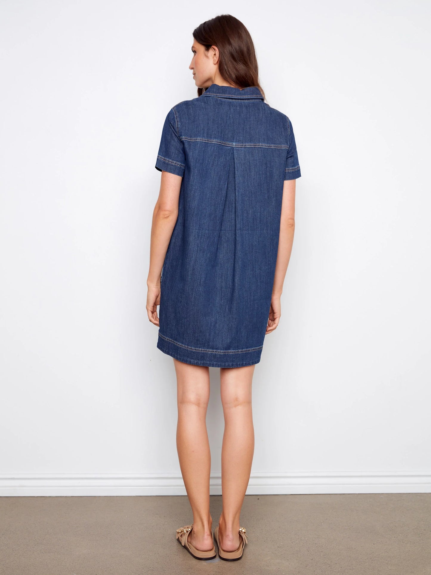 Charlie B Denim Dress C3229/519C