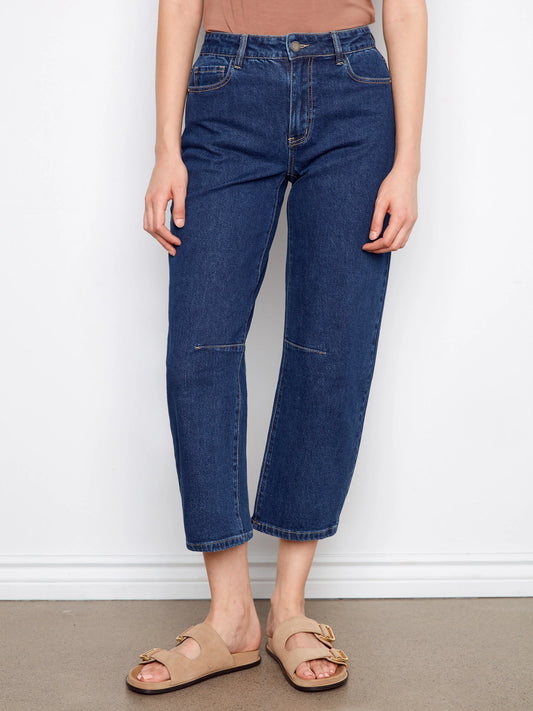 Charlie B Barrel Leg Pants C5775/301C
