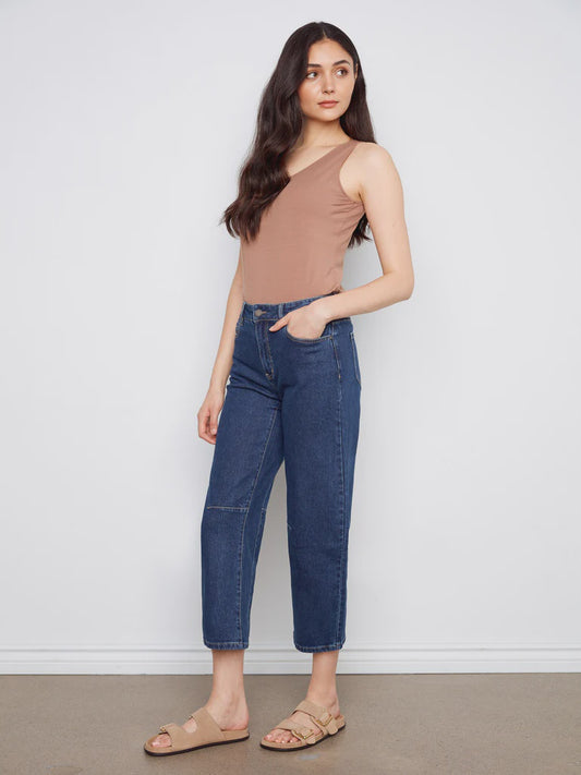 Charlie B Barrel Leg Pants C5775/301C
