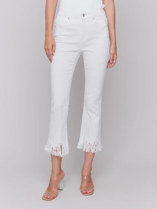 Charlie B Fringed Pant C5277Y/615A