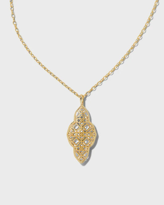 ABBIE LONG PENDANT NECKLACE