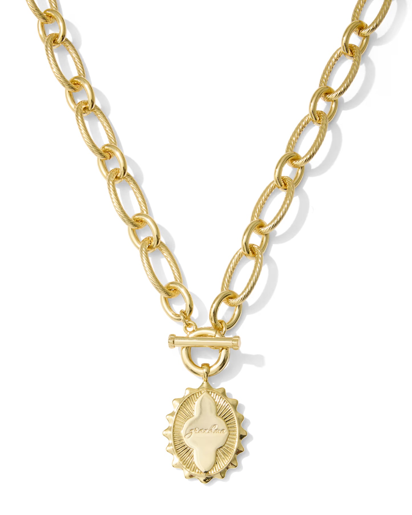 KENDRA SCOTT GRANDMA LINK AND CHAIN NECKLACE