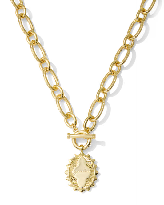 KENDRA SCOTT GRANDMA LINK AND CHAIN NECKLACE