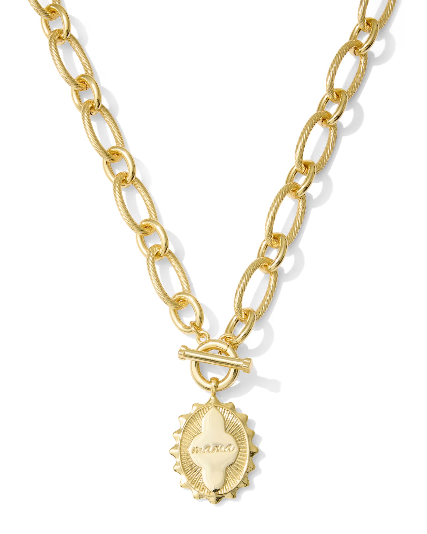 KENDRA SCOTT MAMA LINK AND CHAIN NECKLACE
