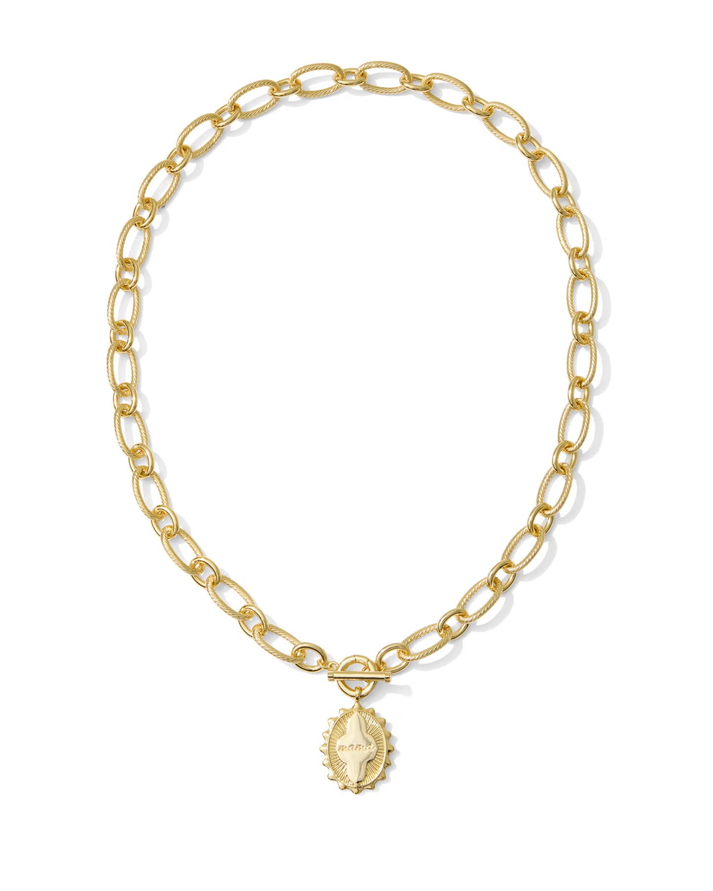 KENDRA SCOTT MAMA LINK AND CHAIN NECKLACE