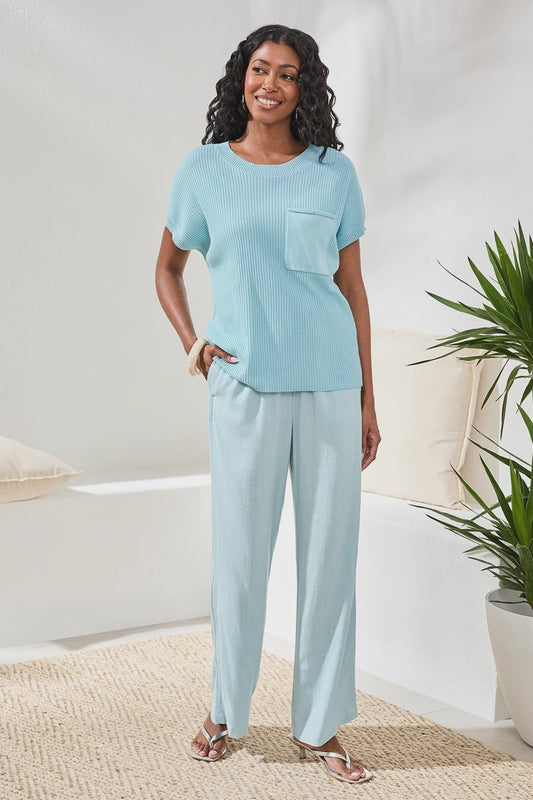 Tribal S/S Dolman Sweater 3007O-8286