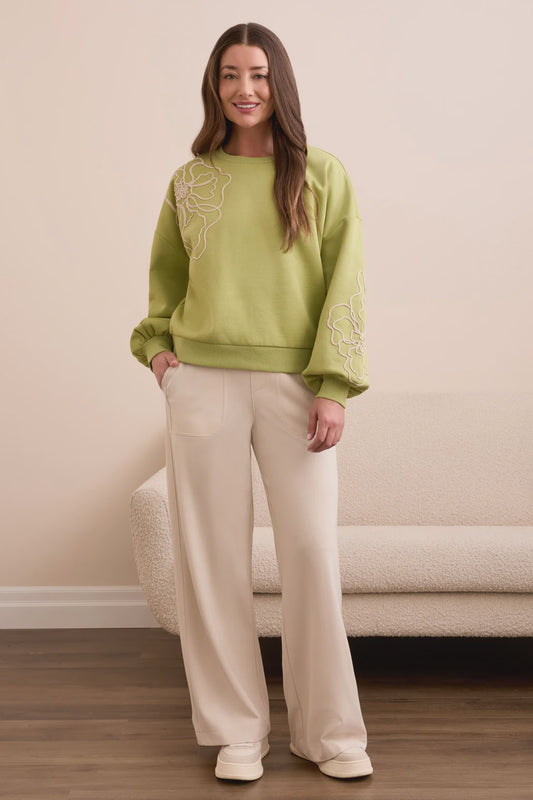 Tribal L/S French Terry Embroidered 2337O-8327