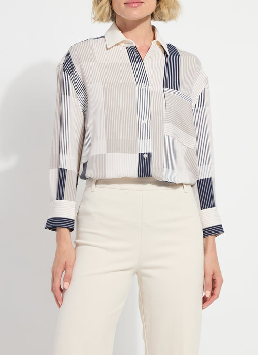Lysse Jessica 3/4 Sleeve Shirt 22-3814-M4
