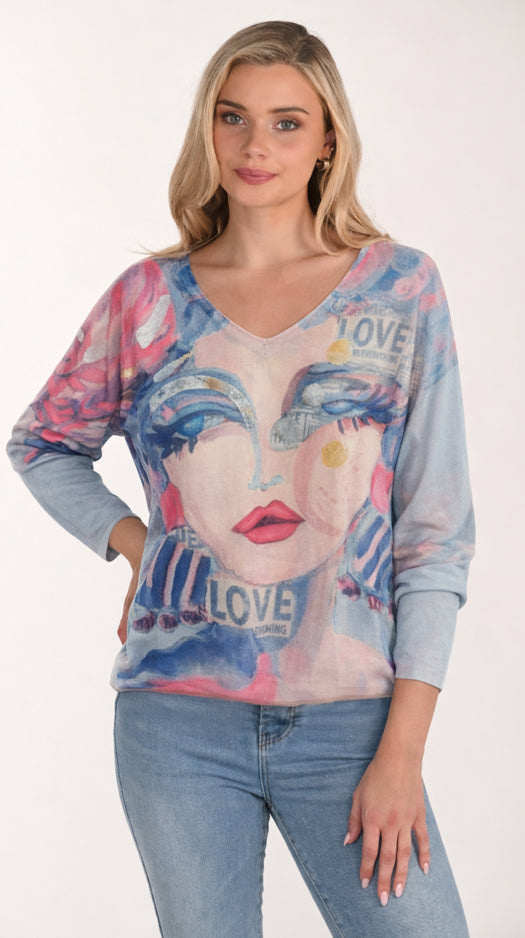 Frank Lyman Knit Top 266598