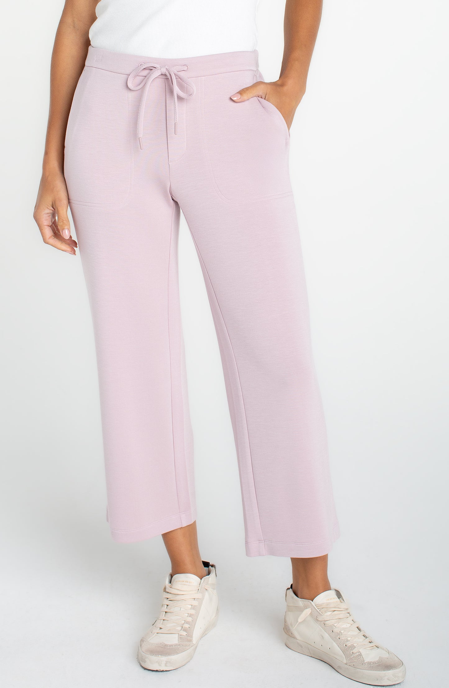 Liverpool LM4582C9 Pull On  Wide Leg Crop