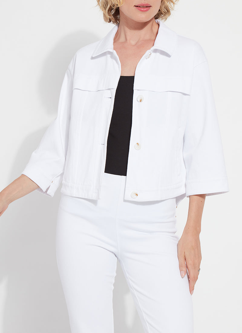 Lysse Remi 3/4 Sleeve Denim Jacket 24-3300-M9